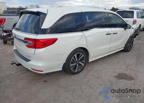 2018 Honda Odyssey Elite from USA, damaged, VIN 5FNRL6H94JB089515